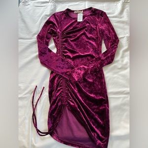 Live to be spoiled Velvet dress